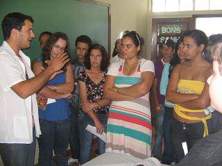 Cursos da área de saúde do UNIFOR participam de evento na cidade de Candeias