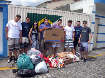Doação para o Asilo