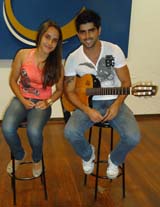 Karol Shienna e Reginaldo Souza se apresentam no Projeto Intervalo