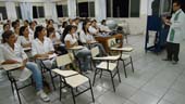 Minicurso sobre eletrocardiograma foi promovido para alunos de Enfermagem e Fisioterapia