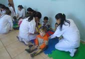 Estagiários de Fisioterapia participam de mais uma edição do Projeto Passos Largos