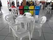 Investimentos FUOM: adquirido novo mobiliário para a Praça de Alimentação