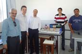 Realizado treinamento para o uso dos novos equipamentos do Laboratório de Eletricidade