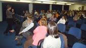 Palestra com o tema apresentações em público é ministrada no UNIFOR