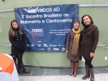 Representantes do UNIFOR participaram do 3º Encontro Brasileiro de Bibliometria e Cientometria