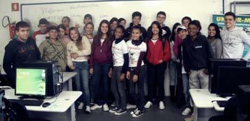 Alunos da Escola Miralda visitaram o campus do UNIFOR