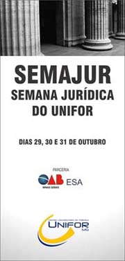 10ª edição da Revista do Curso de Direito é lançada durante a SEMAJUR 2015