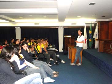 Orientação profissional foi tema de palestras para os alunos do Colégio de Aplicação