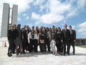Acadêmicos de Direito do UNIFOR-MG visitam o STF, STJ e CNJ