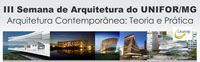 III Semana de Arquitetura terá início na próxima segunda-feira