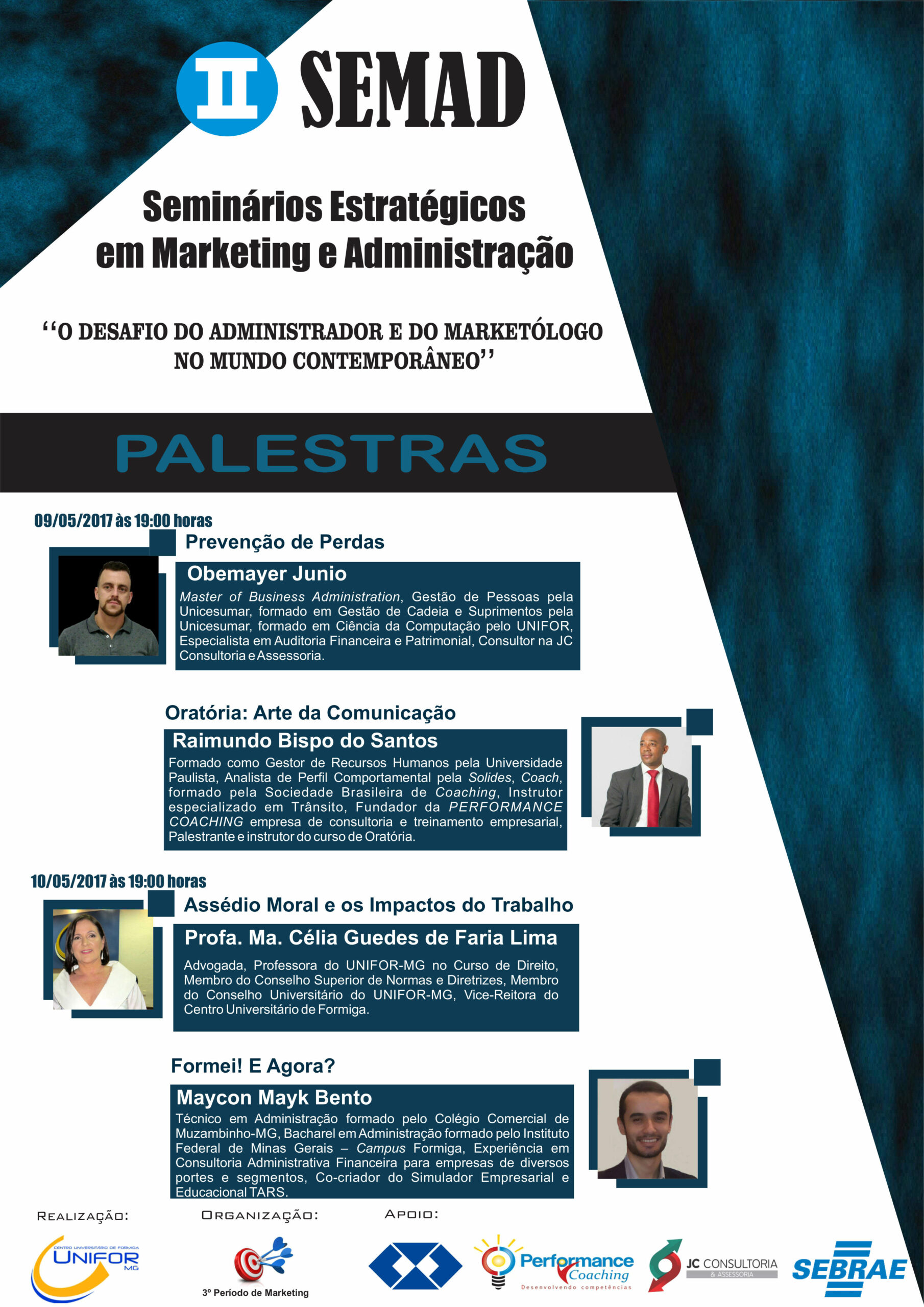 Centro Universitário recebe o II SEMAD