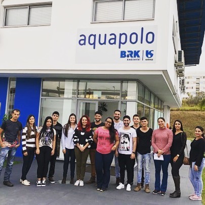 ALUNOS DO UNIFOR-MG PARTICIPAM DE VISITA TÉCNICA AO EMPREENDIMENTO AQUAPOLO AMBIENTAL