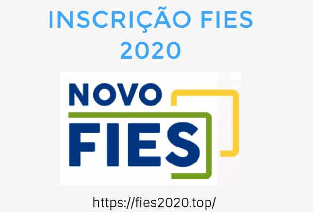 INSCRIÇÕES PARA O FIES 2020 SERÃO DE 5 A 12 DE FEVEREIRO