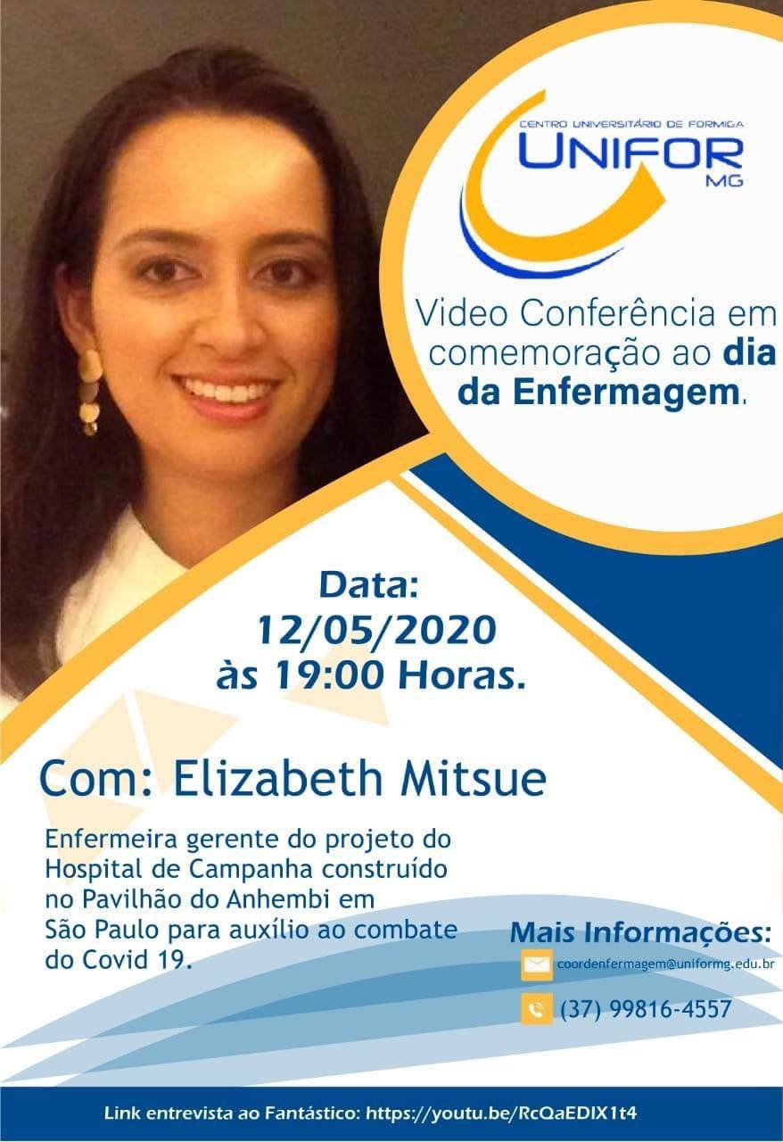 UNIFOR-MG PROMOVERÁ VIDEOCONFERÊNCIA
