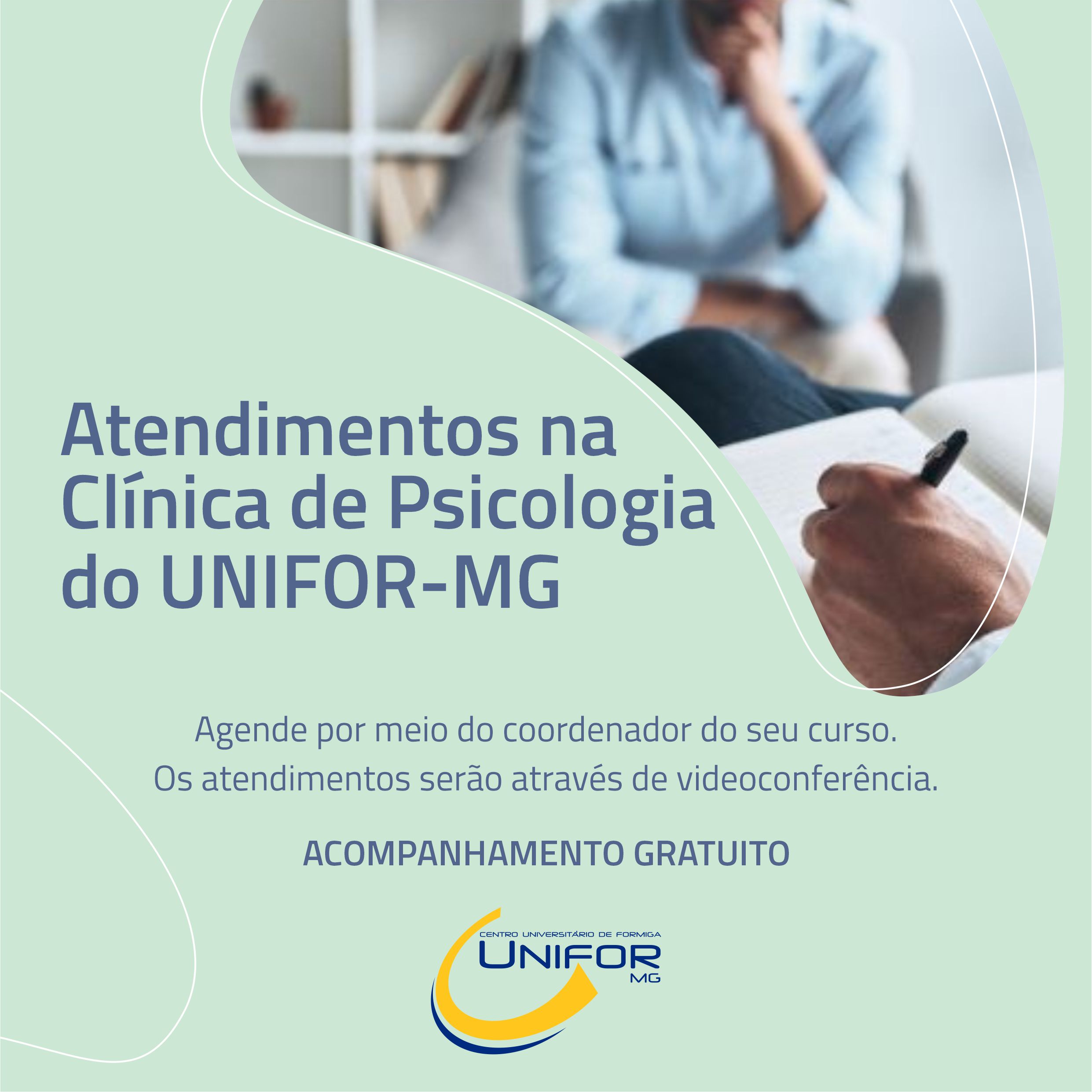 CLÍNICA DE PSICOLOGIA FARÁ ATENDIMENTOS ON-LINE