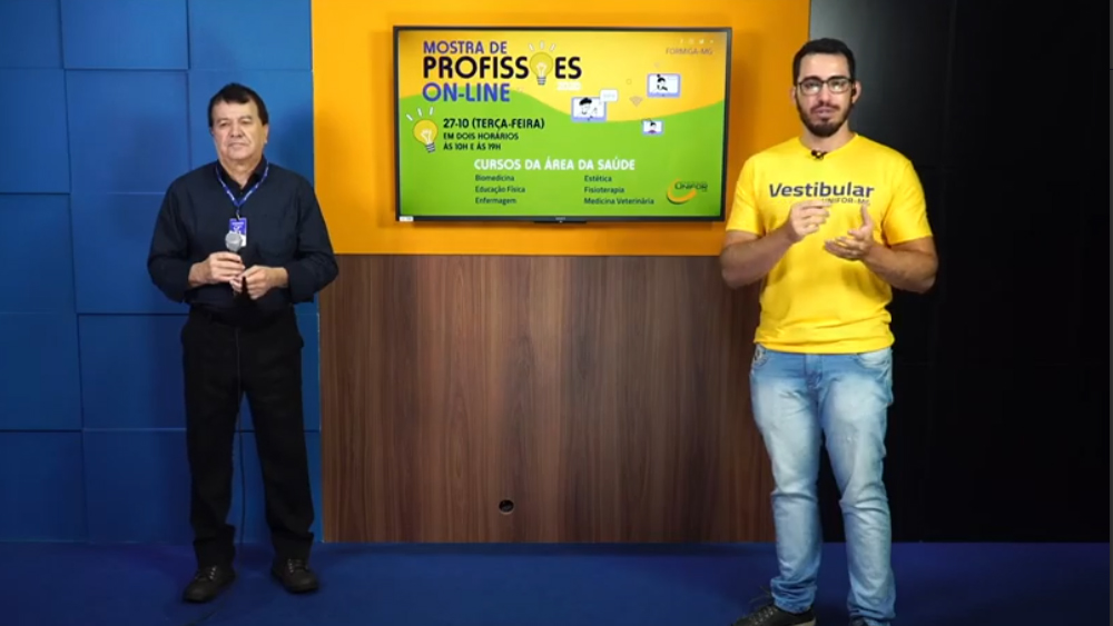 UNIFOR-MG REALIZA MOSTRA DE PROFISSÕES ON-LINE