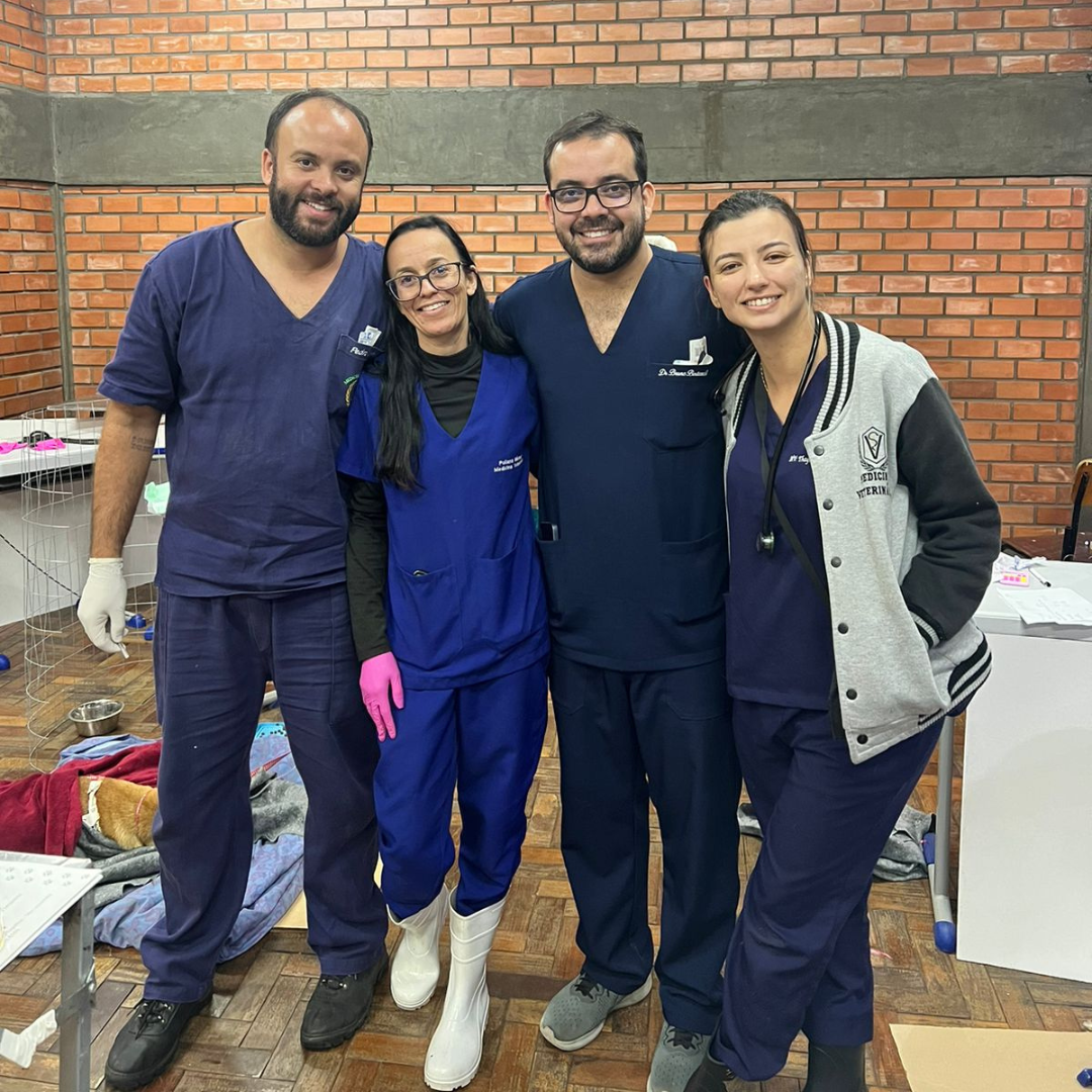 EGRESSA DE MEDICINA VETERINÁRIA ATUOU NA LINHA DE FRENTE DOS ATENDIMENTOS AOS ANIMAIS NO RIO GRANDE DO SUL