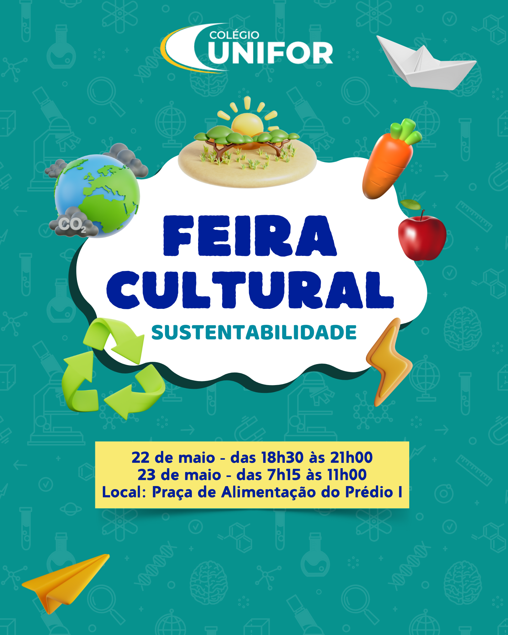 COLÉGIO UNIFOR IRÁ APRESENTAR FEIRA CULTURAL 2025
